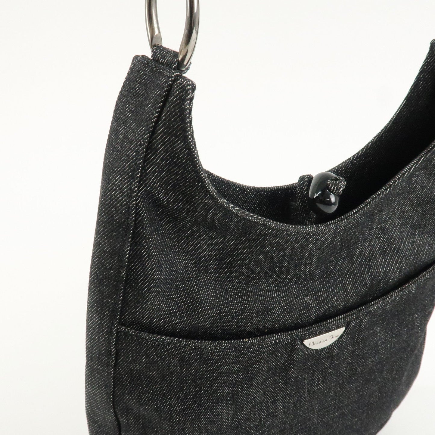 Christian Dior Maris Pearl Denim Shoulder Bag Hand Bag【Pre-order】