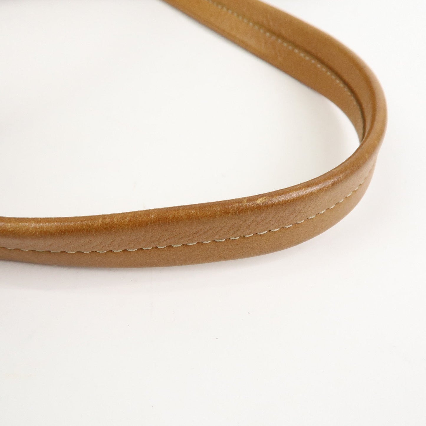 Prada Triangle Logo Leather Nylon Shoulder Bag Brown BR2418【Pre-order】