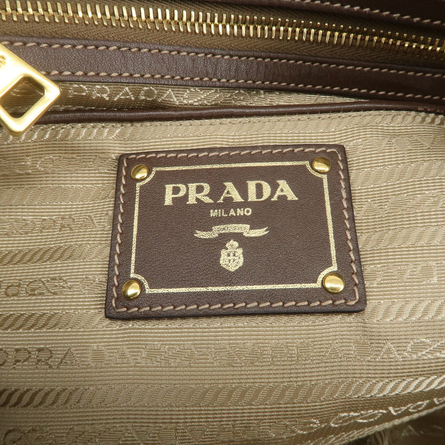 Prada Jaguard Canvas Leather 2Way Tote Bag Shoulder Bag BN1841【Pre-order】