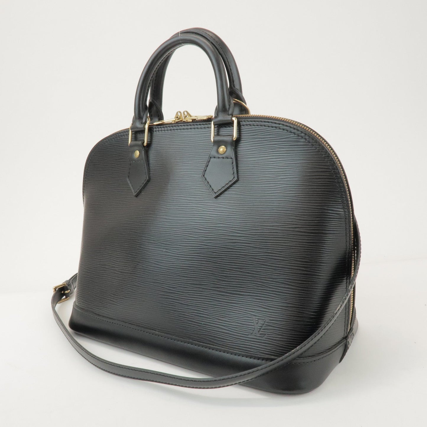 Louis Vuitton Epi Alma 2Way Hand Bag Shoulder Bag Noir Black M52142【Pre-order】