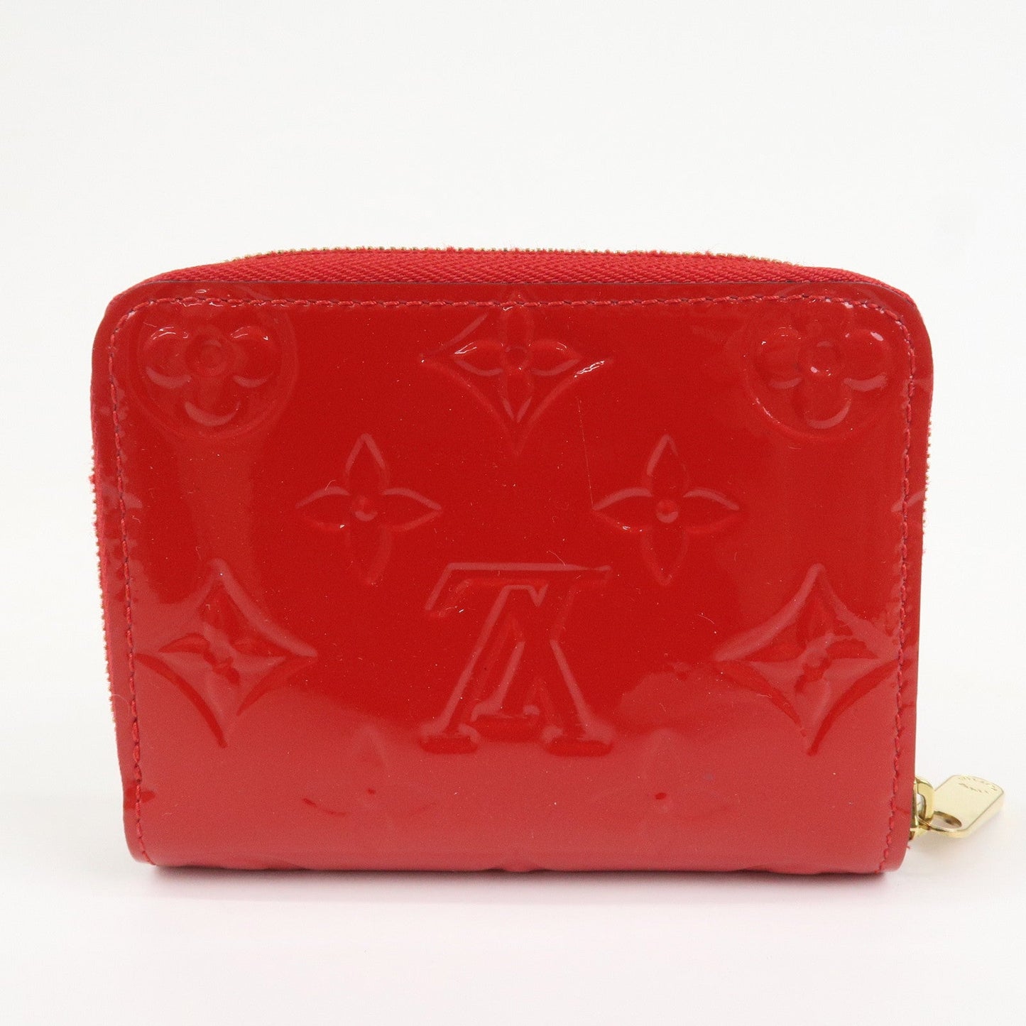 Louis Vuitton Vernis Leather Zippy Coin Purse Wallet Cerise M90202【Pre-order】
