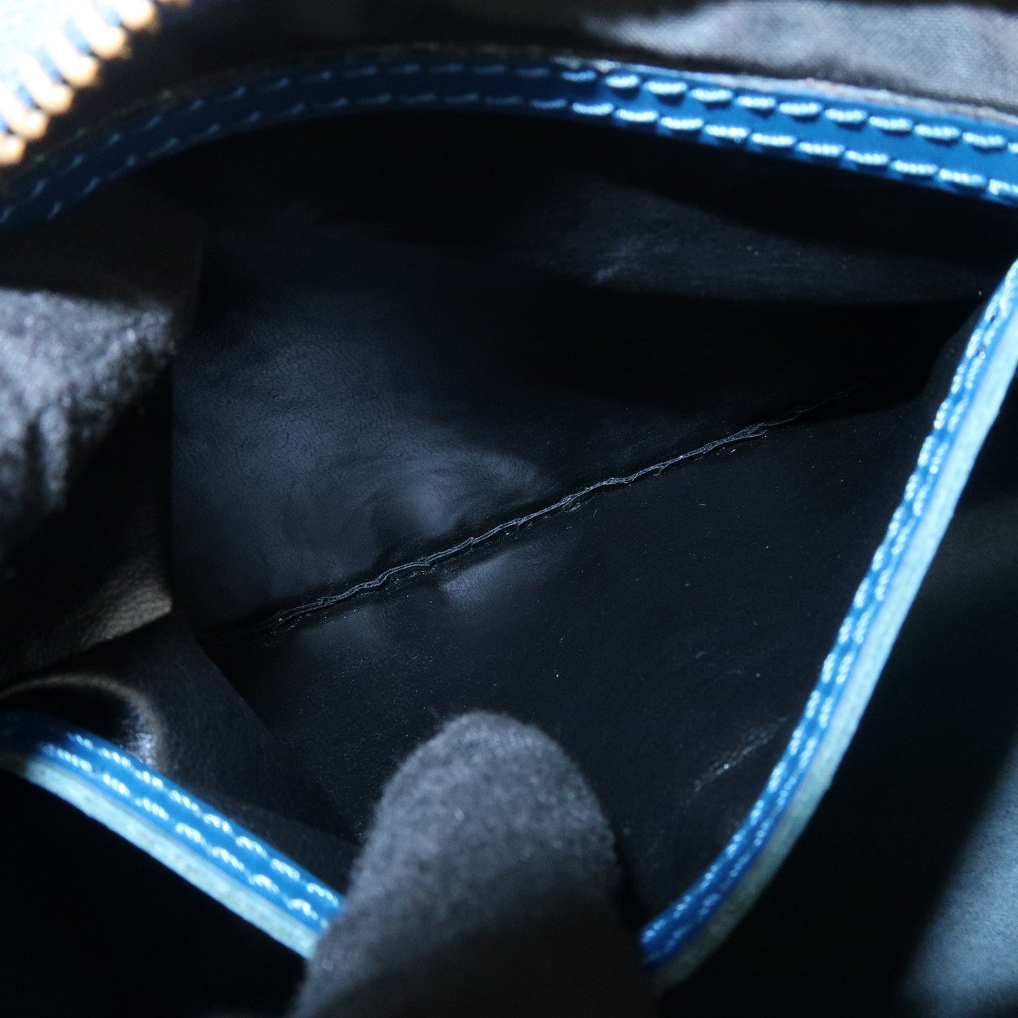 Louis Vuitton Epi Speedy 25 Hand Bag Boston Bag Toledo Blue M43015【Pre-order】