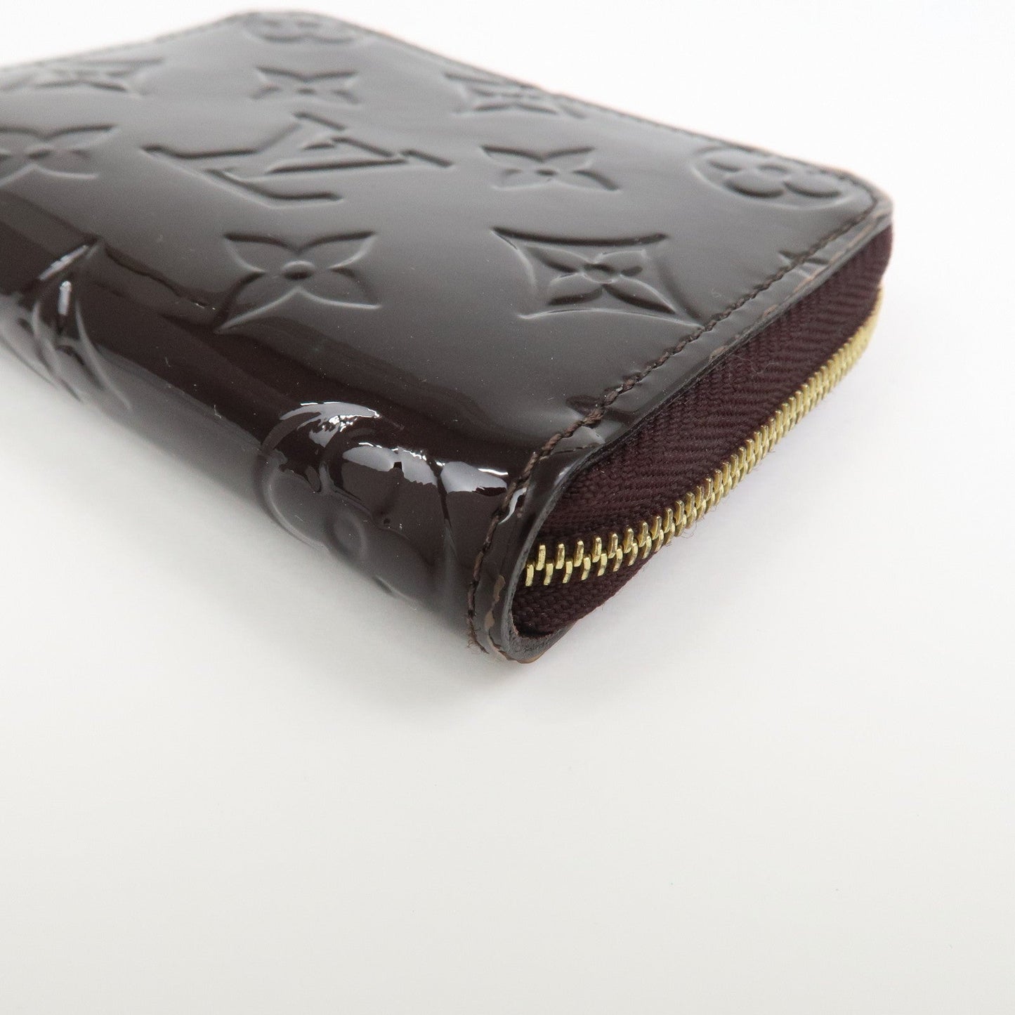 Louis Vuitton Monogram Vernis Zippy Coin Purse Amarante M93607【Pre-order】