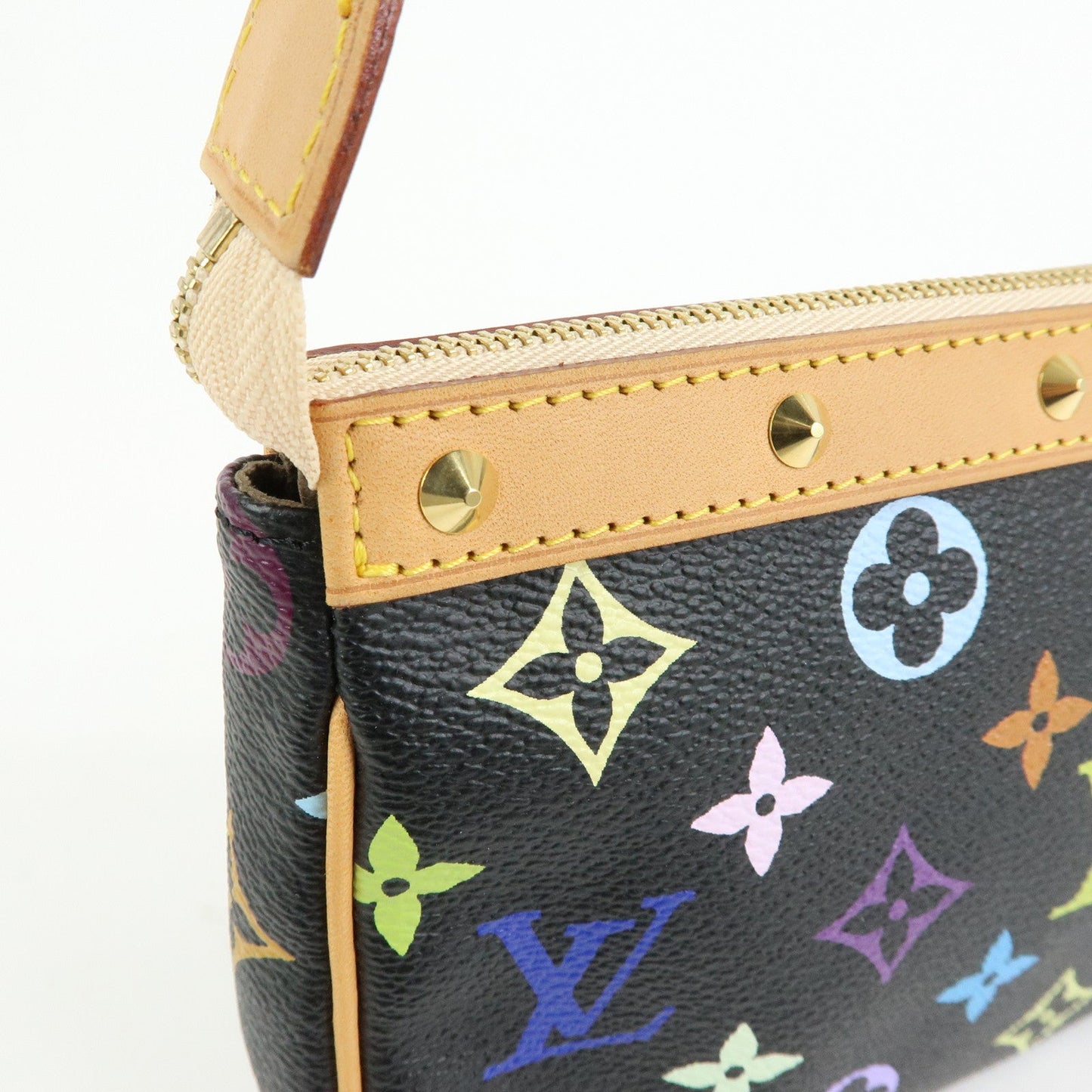 Louis Vuitton Monogram Multicolor Pochette Accessoires Noir M92648【Pre-order】