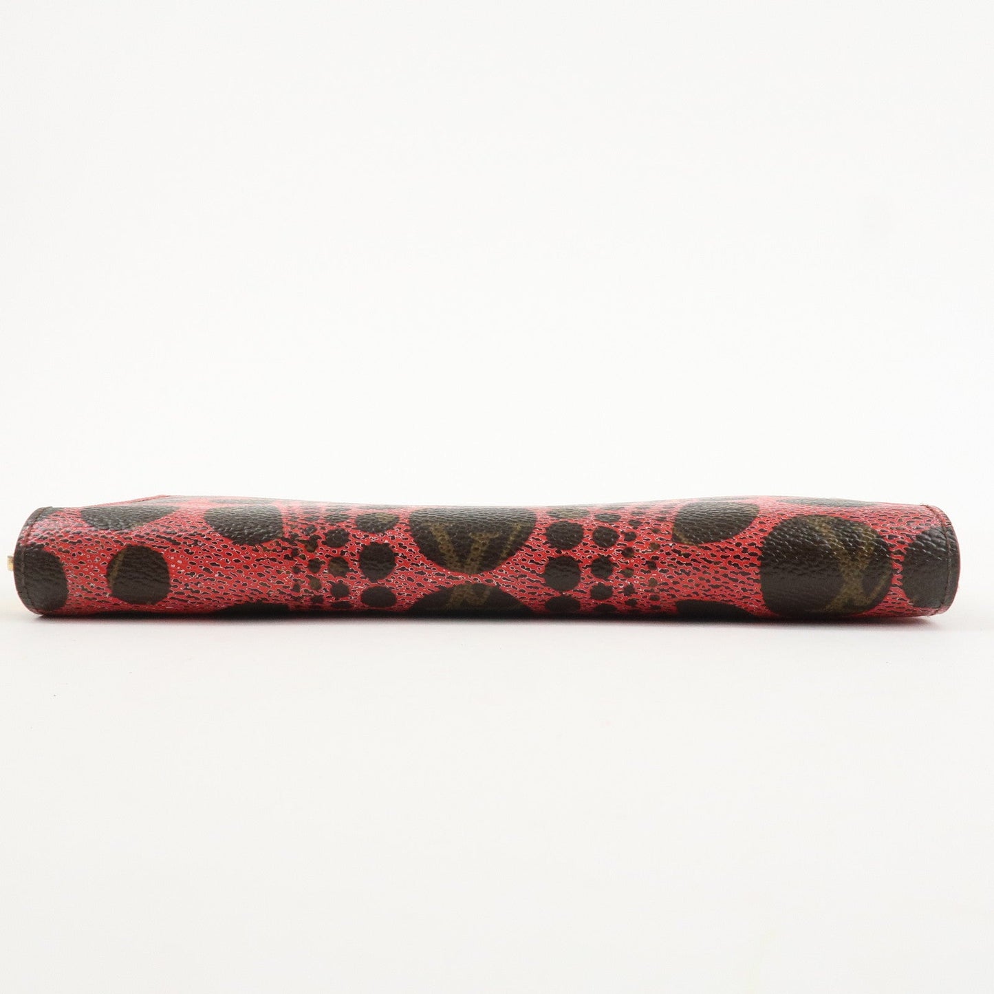 Louis Vuitton Monogram Kusama Pumpkin Dots Zippy Wallet M60450 Used【Pre-order】