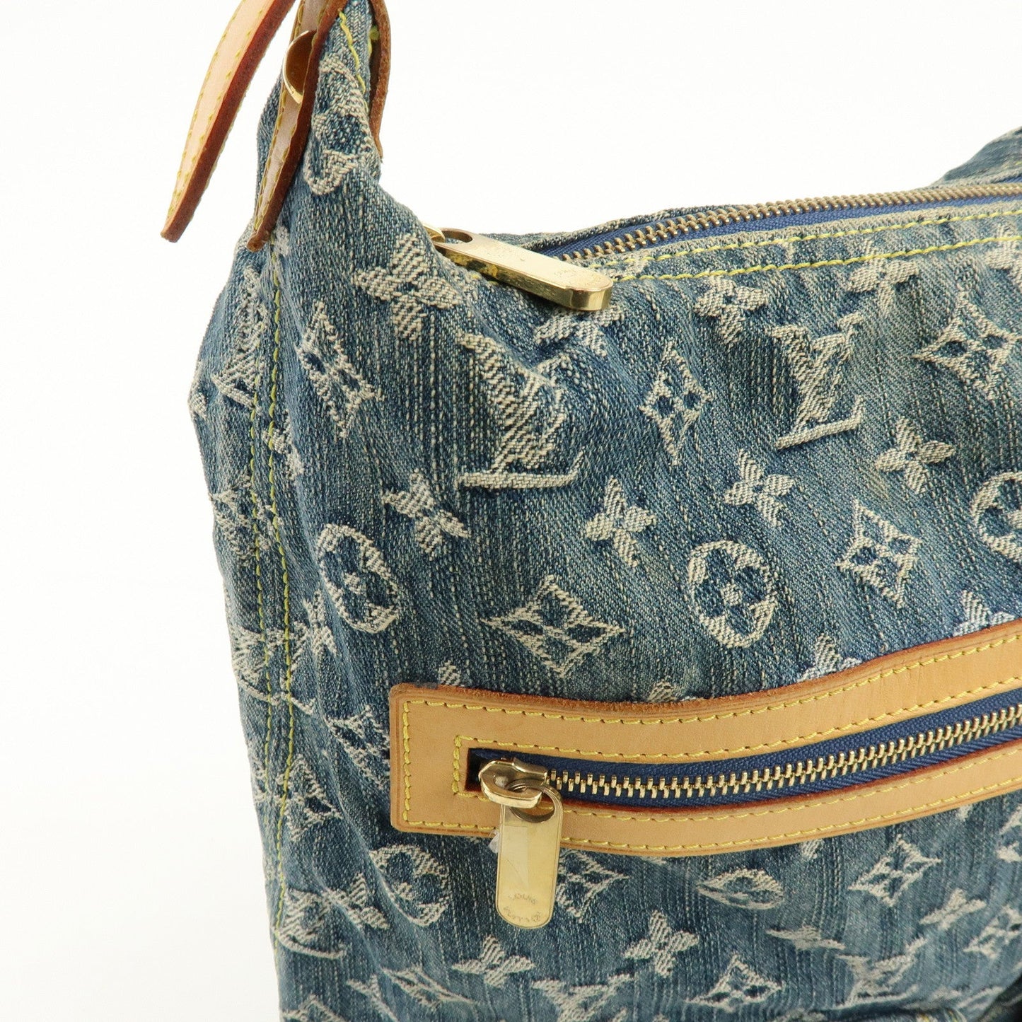 Louis Vuitton Monogram Denim Baggy GM Shoulder Bag Blue M95048【Pre-order】