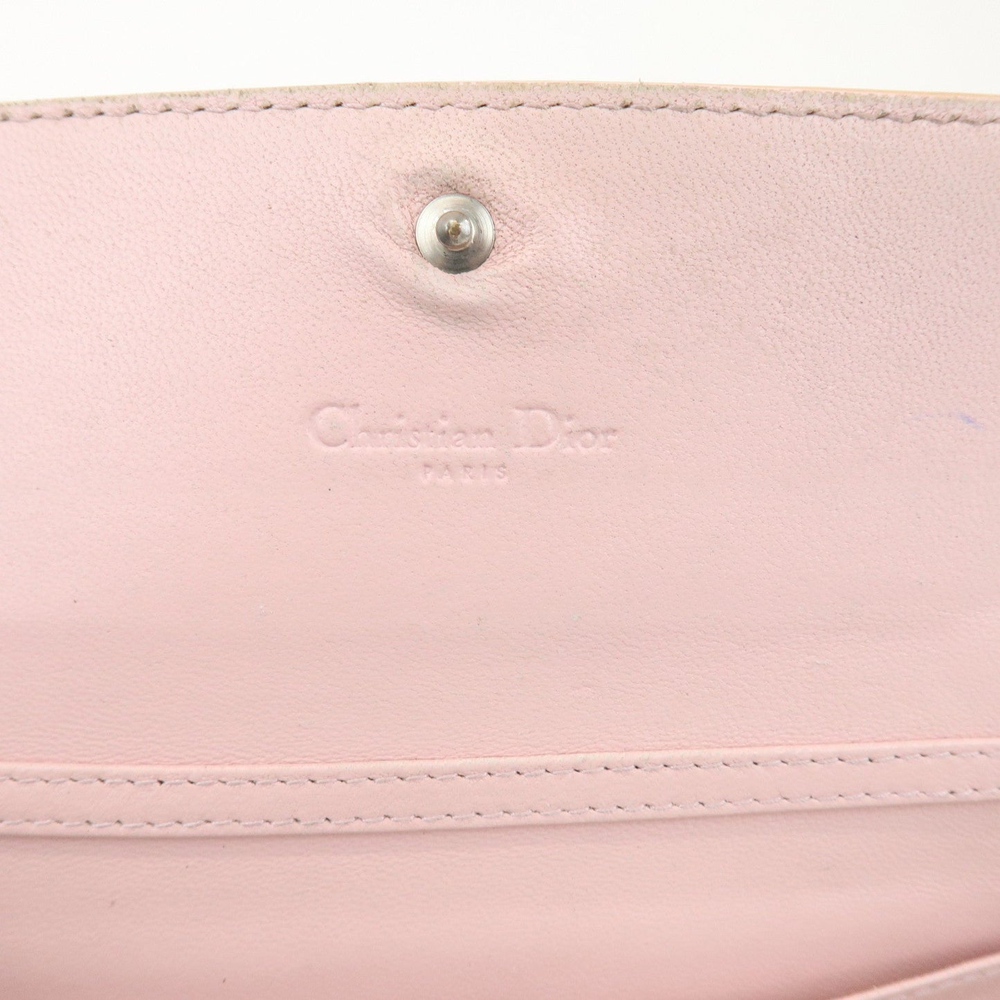 Christian Dior Patent Leather Chain Wallet Long Wallet【Pre-order】