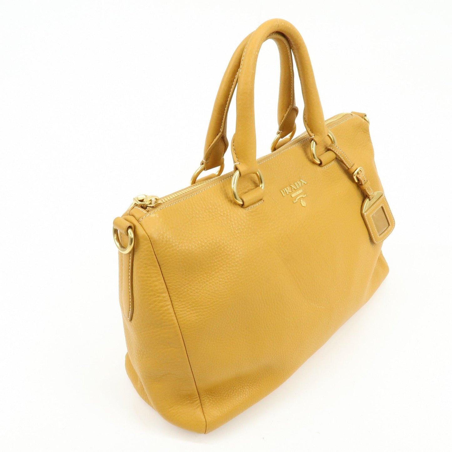 Prada Triangle Logo Leather 2Way Bag Hand Bag Shoulder Bag BL0778【Pre-order】