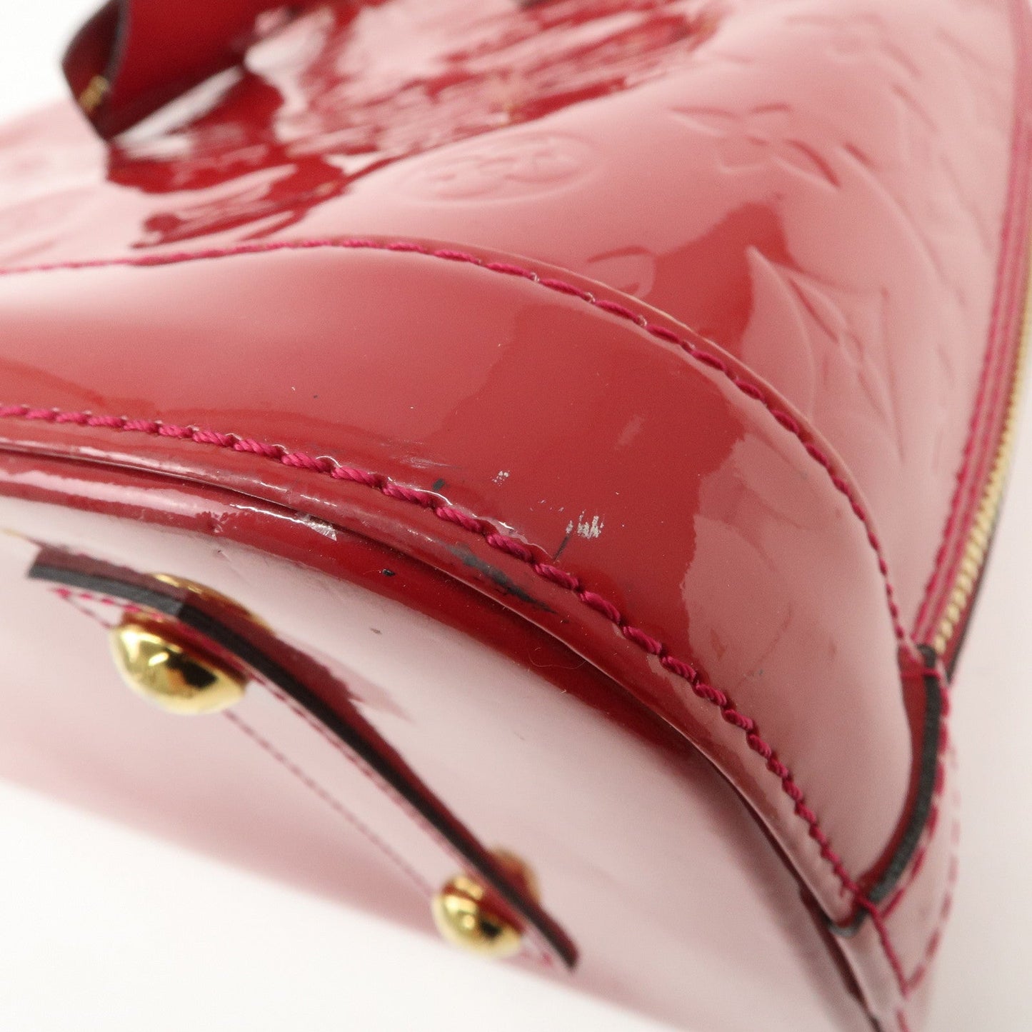 Louis Vuitton Monogram Vernis Alma PM Hand Bag Rose Indien M91770【Pre-order】