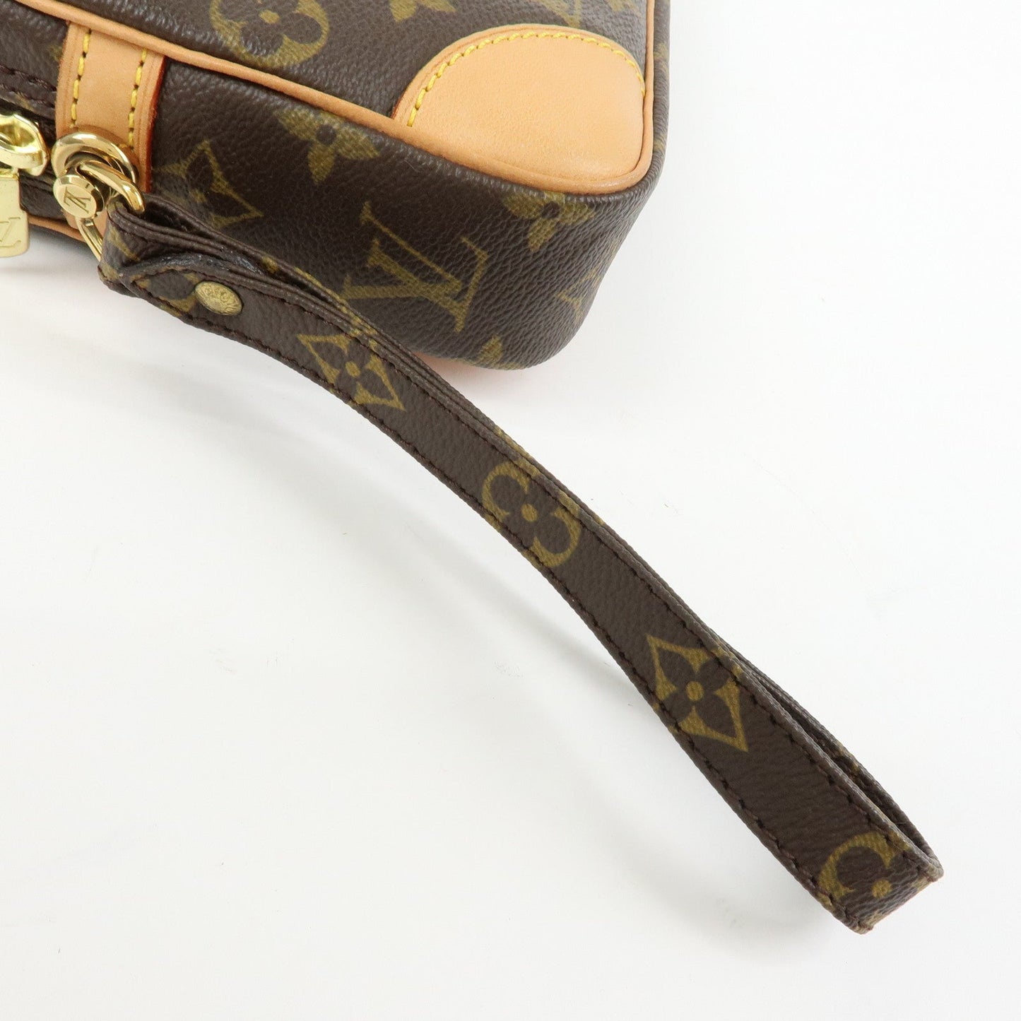 Louis Vuitton Monogram Marly Dragonne GM Clutch Bag Brown M51825【Pre-order】