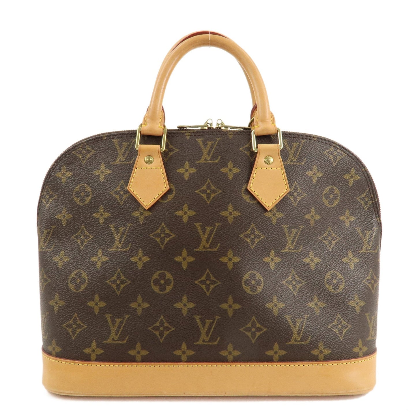 Louis Vuitton Monogram Canvas Alma Hand Bag Brown M51130 Used【Pre-order】
