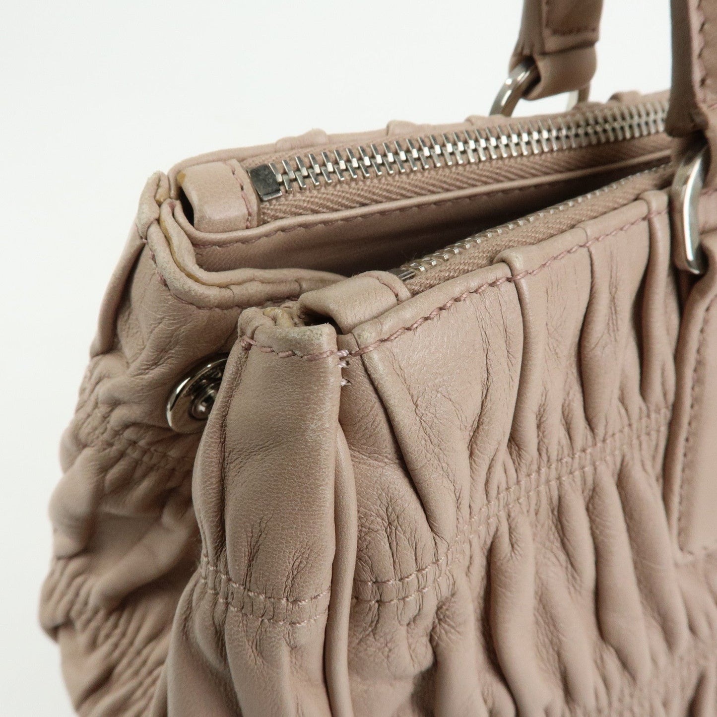 Prada Nappa Gaufure Leather 2Way Hand Bag Shoulder Bag B2599L【Pre-order】