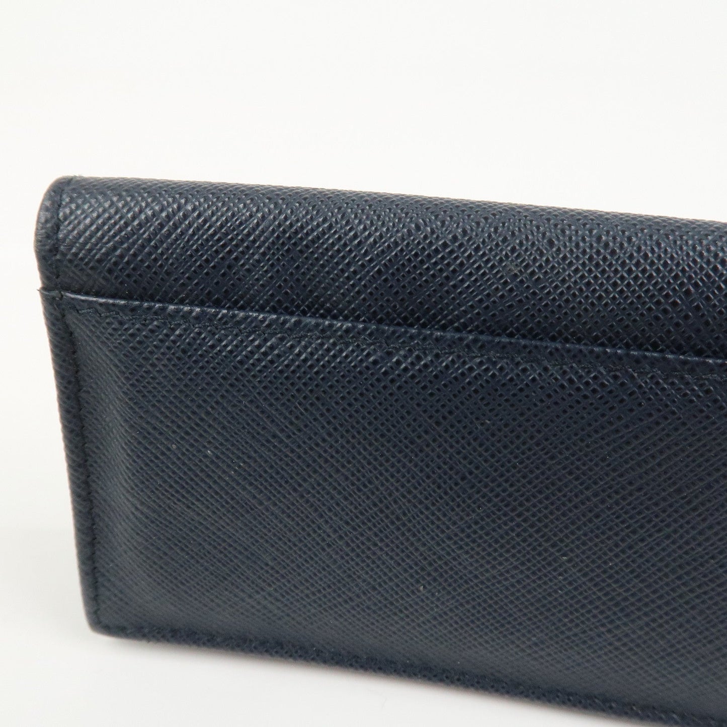 Prada Saffiano Leather Card Case Card Holder Navy 2MC122【Pre-order】