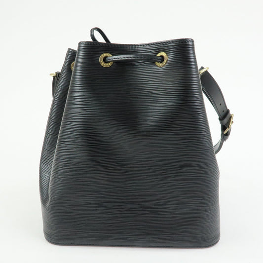 Louis Vuitton Epi Leather Petit Noe Shoulder Bag Noir Black M44102【Pre-order】
