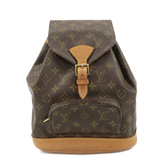 Louis Vuitton Monogram Montsouris MM Backpack Brown M51136【Pre-order】
