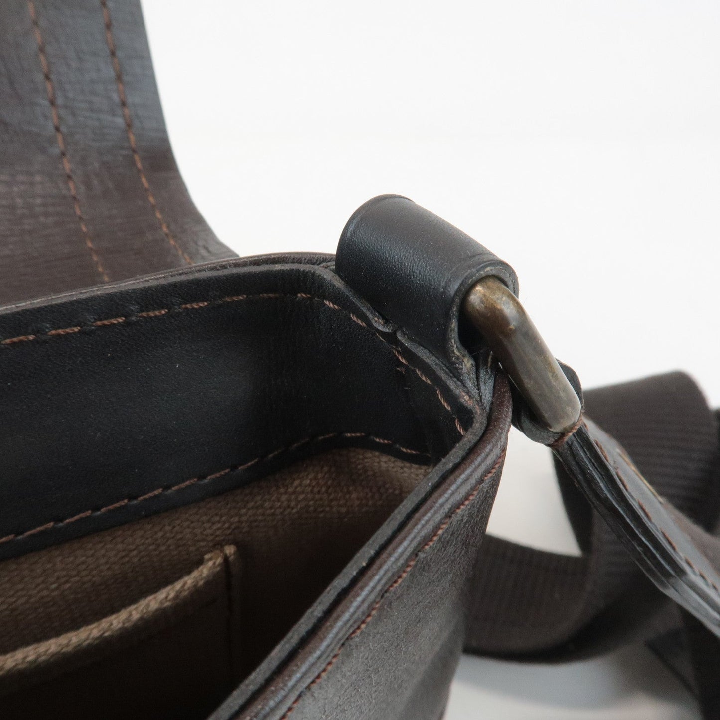 Louis Vuitton Utah Calf Leather Shoulder Bag Crossbody Bag Cafe M92995【Pre-order】