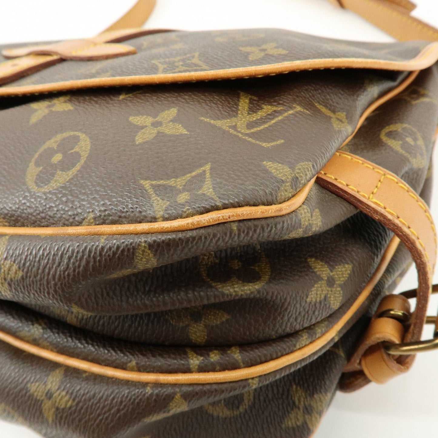 Louis Vuitton Monogram Saumur 30 Canvas Shoulder Bag Brown M42256【Pre-order】