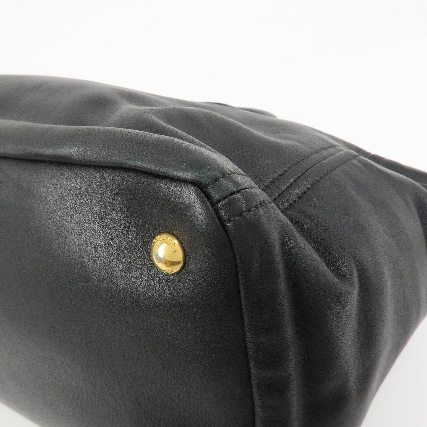 Prada Triangle Logo Leather 2 Way Bag Hand Bag Shoulder Bag BL0685【Pre-order】