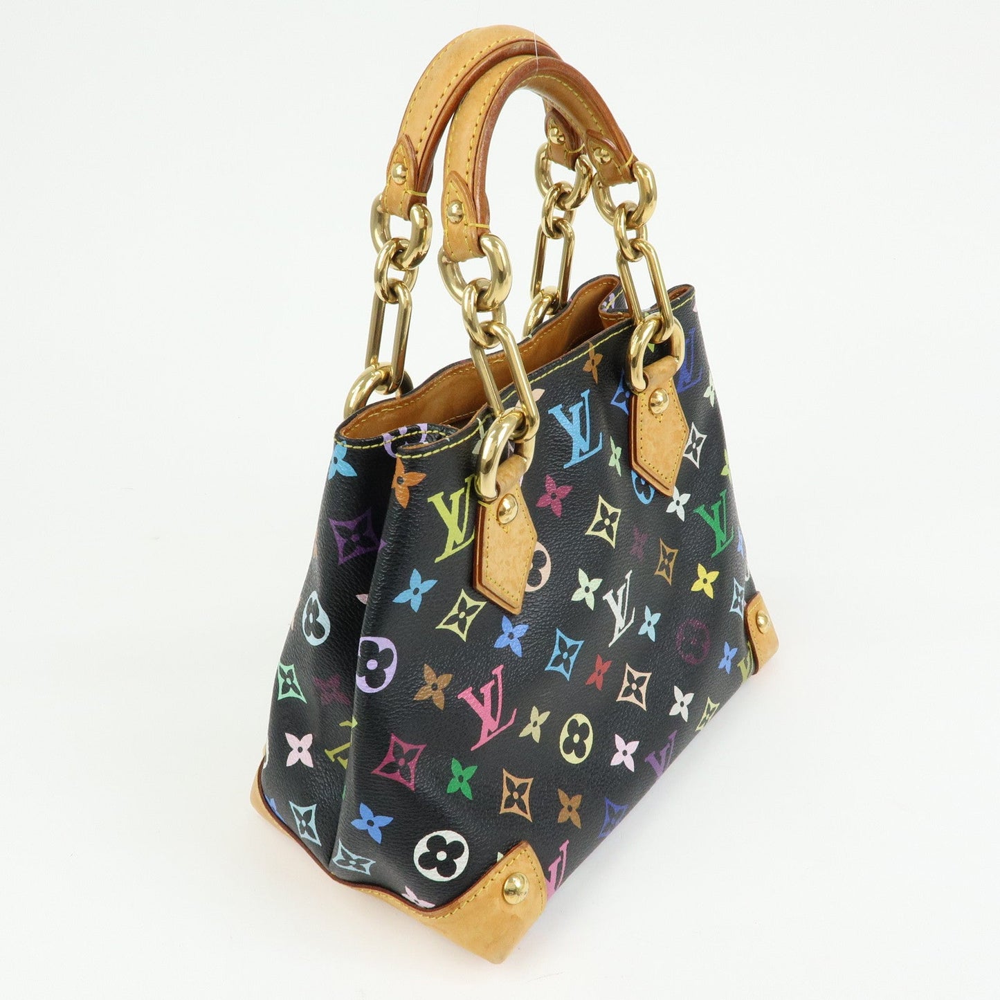Louis Vuitton Monogram Multicolor Audra Hand Bag Noir Black M40048【Pre-order】