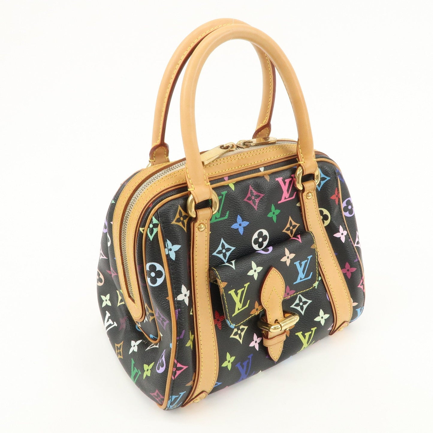 Louis Vuitton Monogram Multicolor Priscilla Hand Bag Noir M40097【Pre-order】