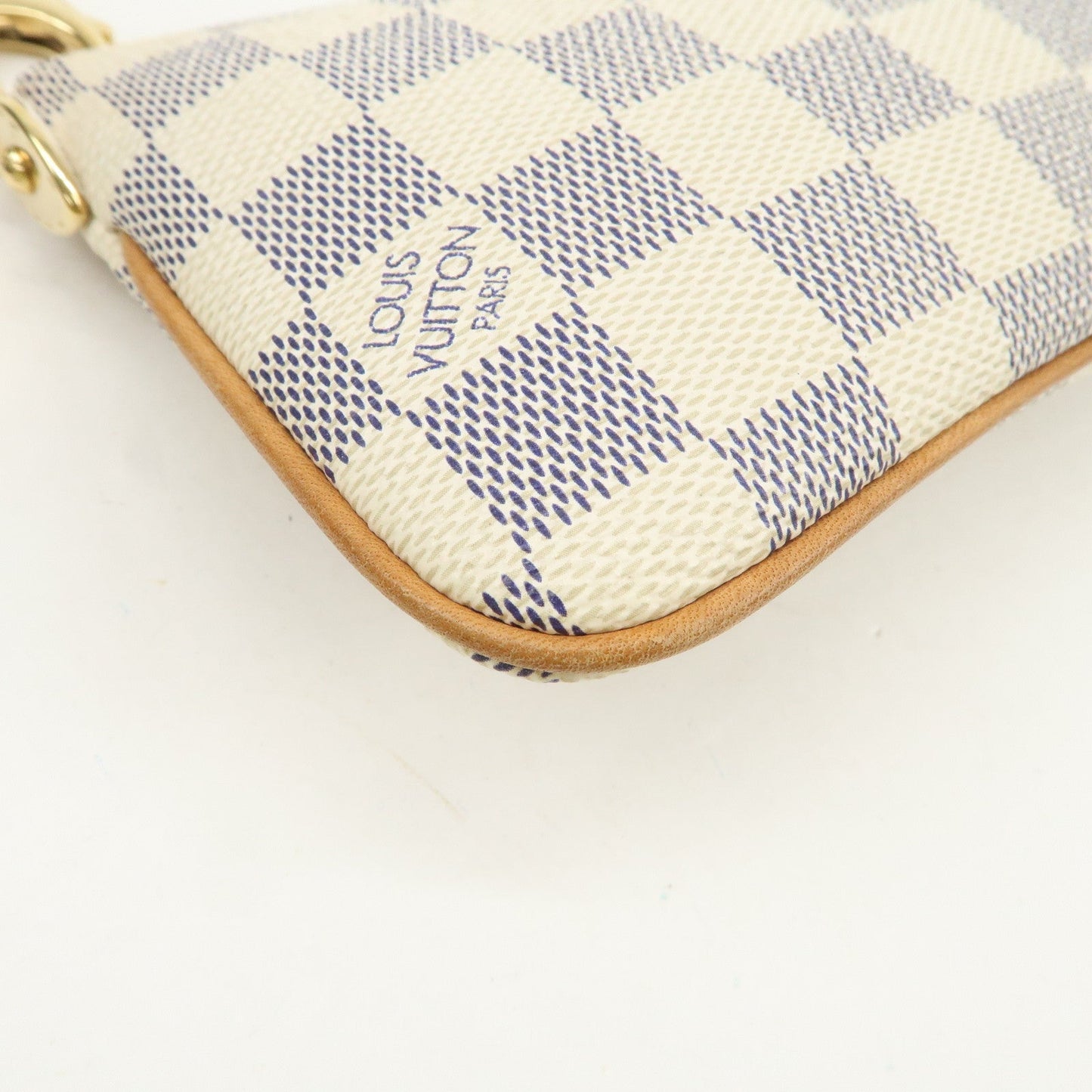 Louis Vuitton Damier Azur Pochette Milla MM Mini Pouch N60027【Pre-order】