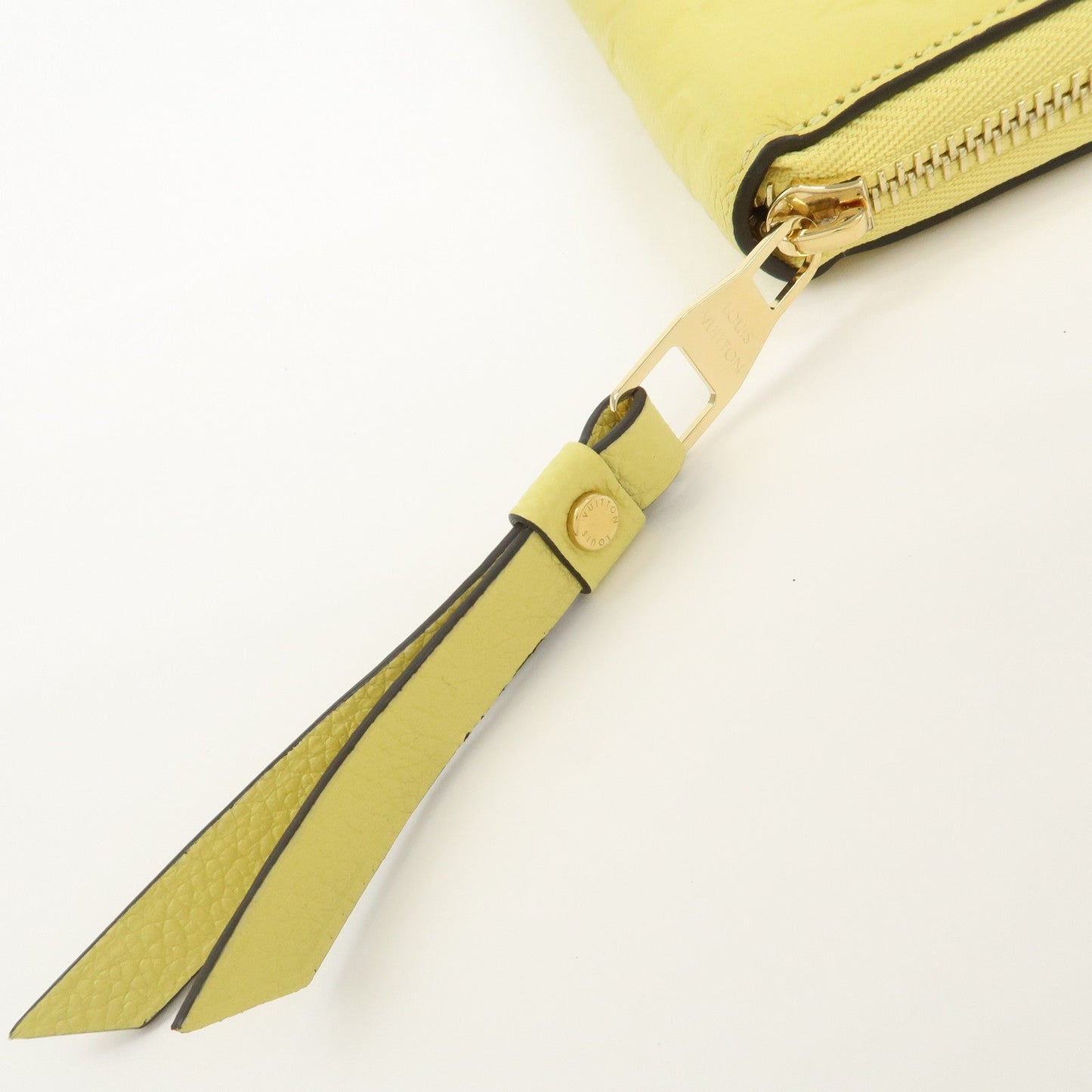 Louis Vuitton Monogram Empreinte Round Zippy Wallet Jaune M82043【Pre-order】