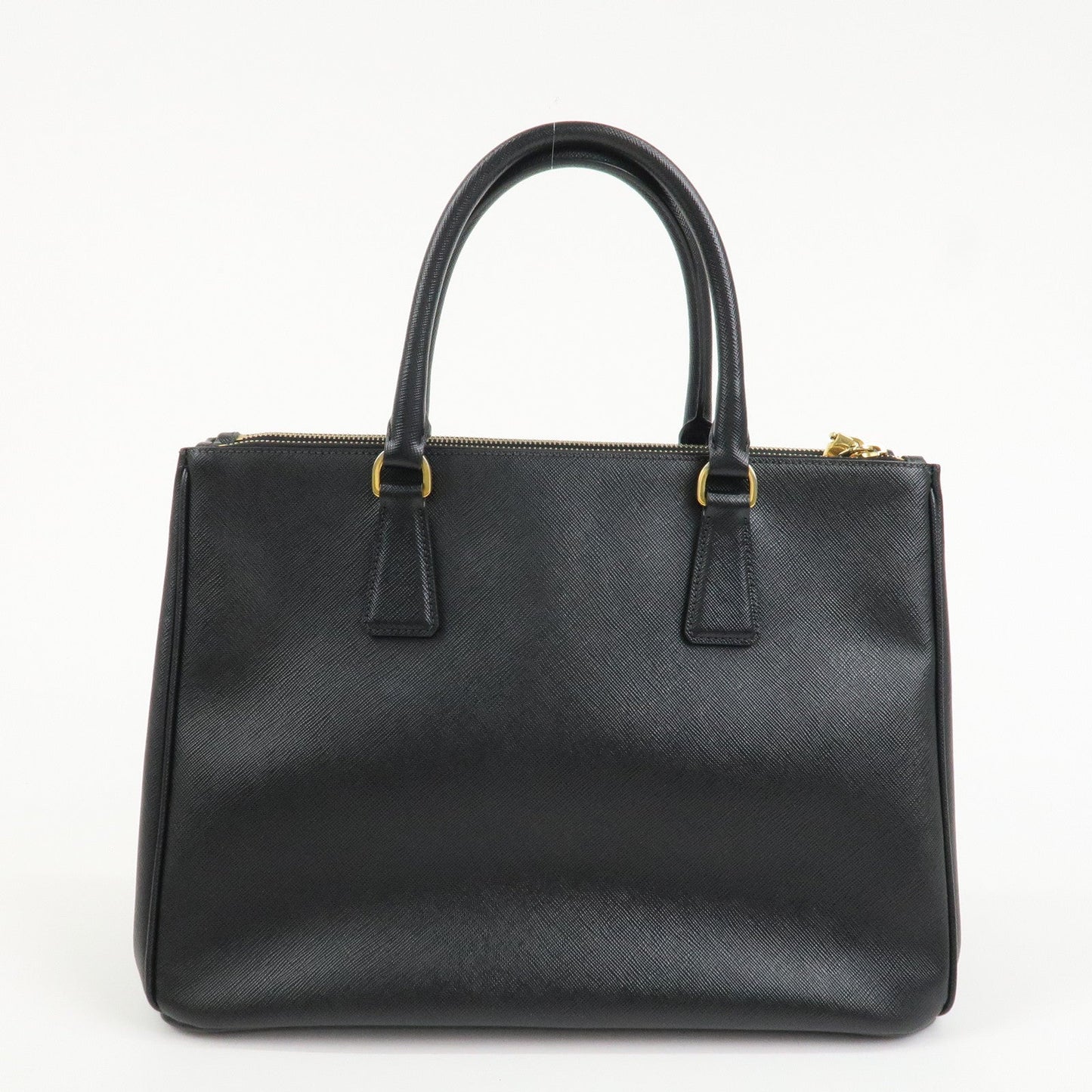 Prada Triangle Logo Galleria Saffiano Leather 2Way Bag Black 1BA274【Pre-order】