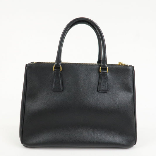 Prada Triangle Logo Galleria Saffiano Leather 2Way Bag Black 1BA274【Pre-order】