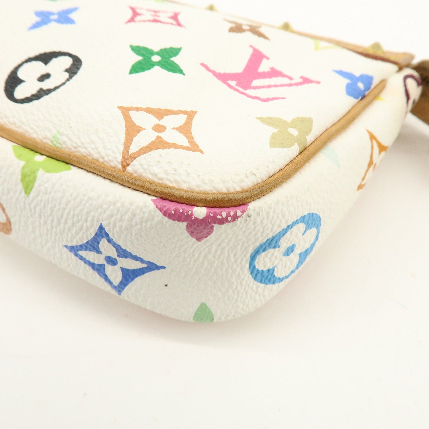 Louis Vuitton Monogram Multicolor Pochette Accessoires Blanc M92649【Pre-order】