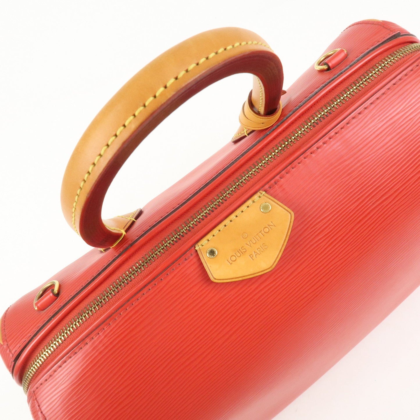 Louis Vuitton Epi Leather Dock PM Hand Bag Coquelicot M93246【Pre-order】