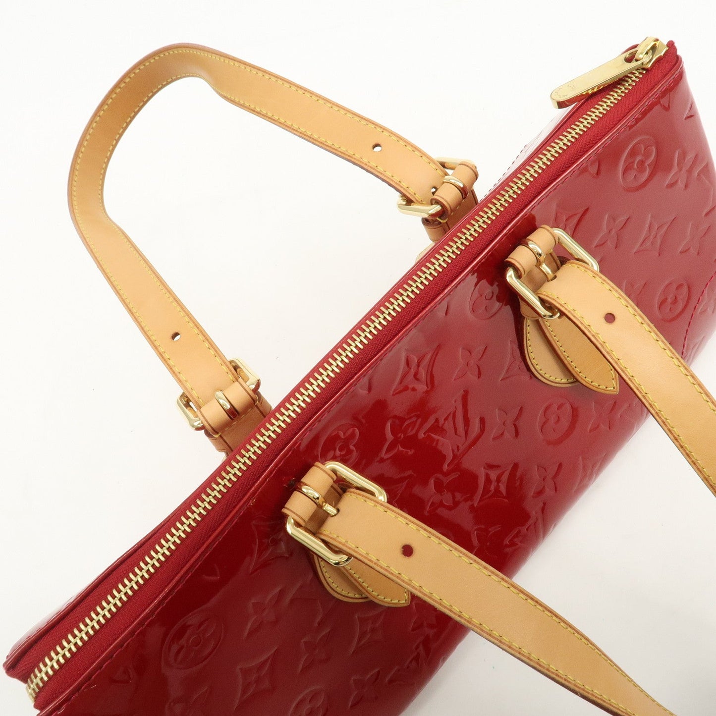 Louis Vuitton Vernis Rosewood Avenue Hand Bag Pomme D'Amour M93507【Pre-order】