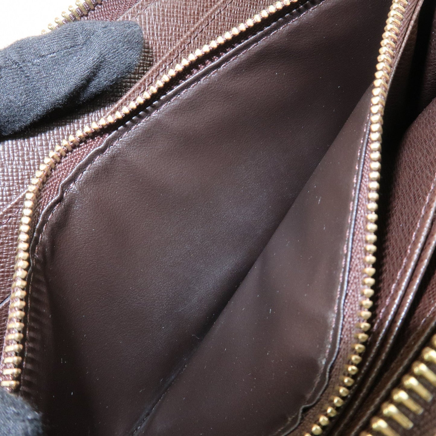 Louis Vuitton Damier Round Zippy Wallet Old Style Brown N60015【Pre-order】