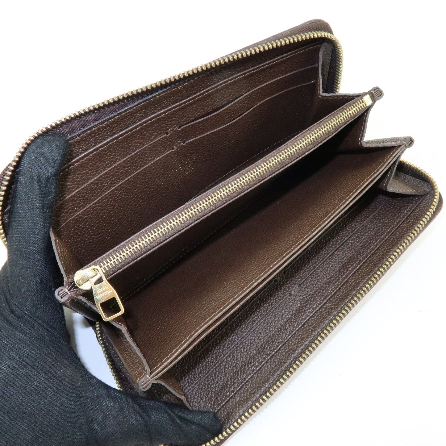 Louis Vuitton Monogram Empreinte Round Zippy Wallet Terre M60548【Pre-order】