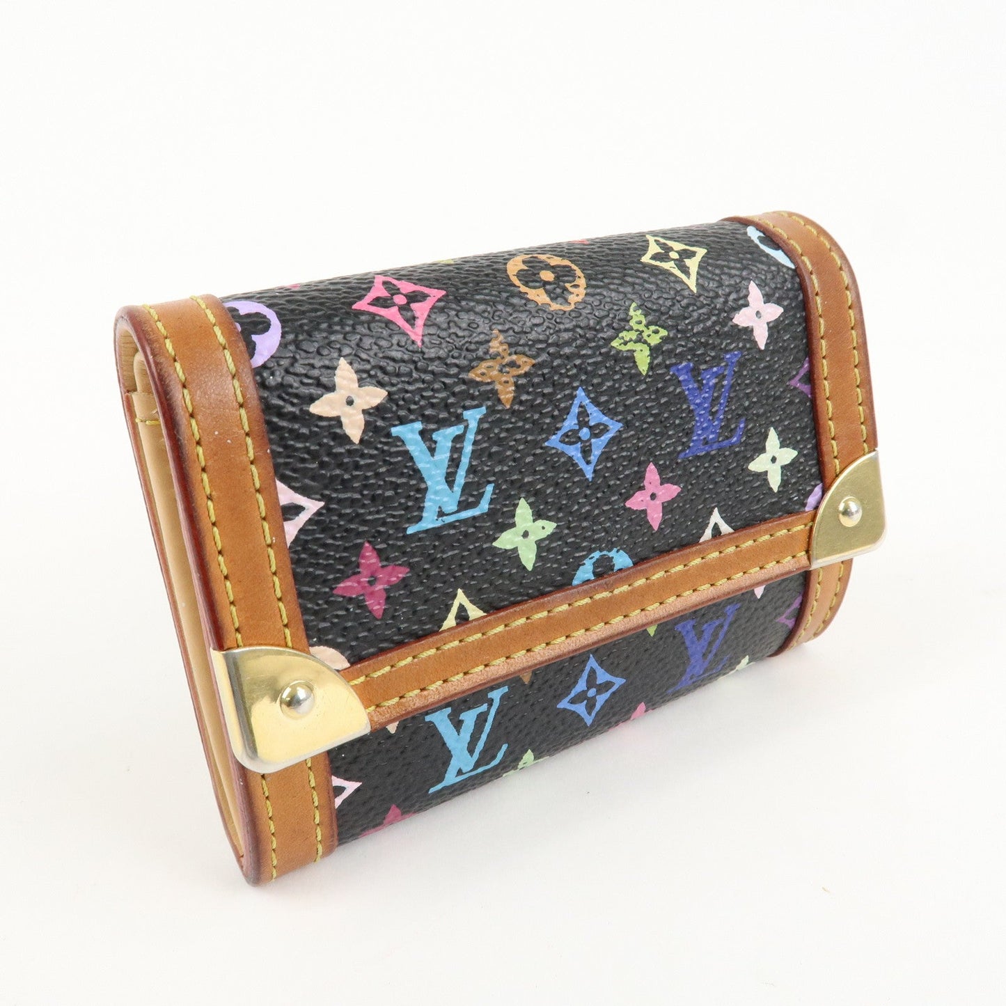 Louis Vuitton Monogram Multicolor Porte Monnaie Plat M92656【Pre-order】