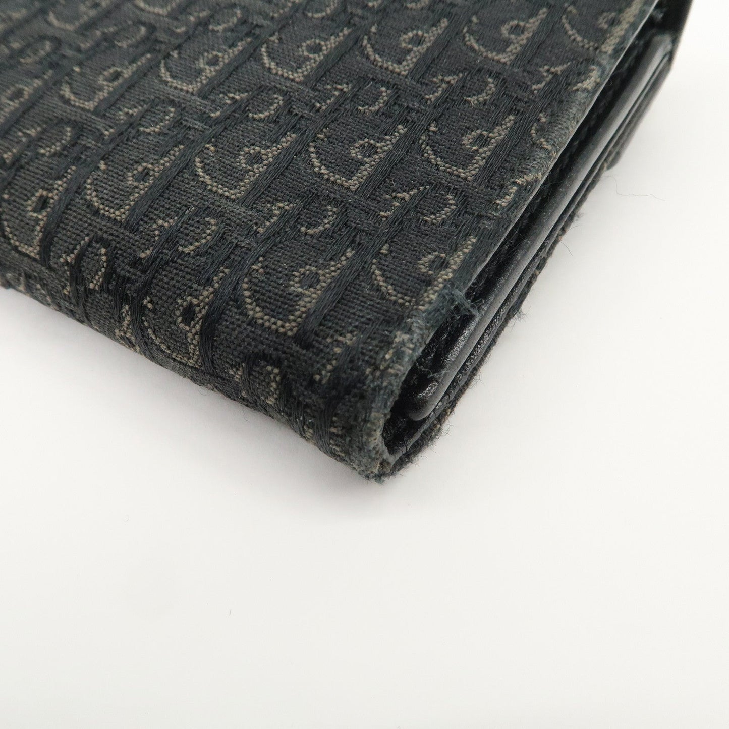 Christian Dior Trotter Leather Canvas Tri-Hold Wallet【Pre-order】