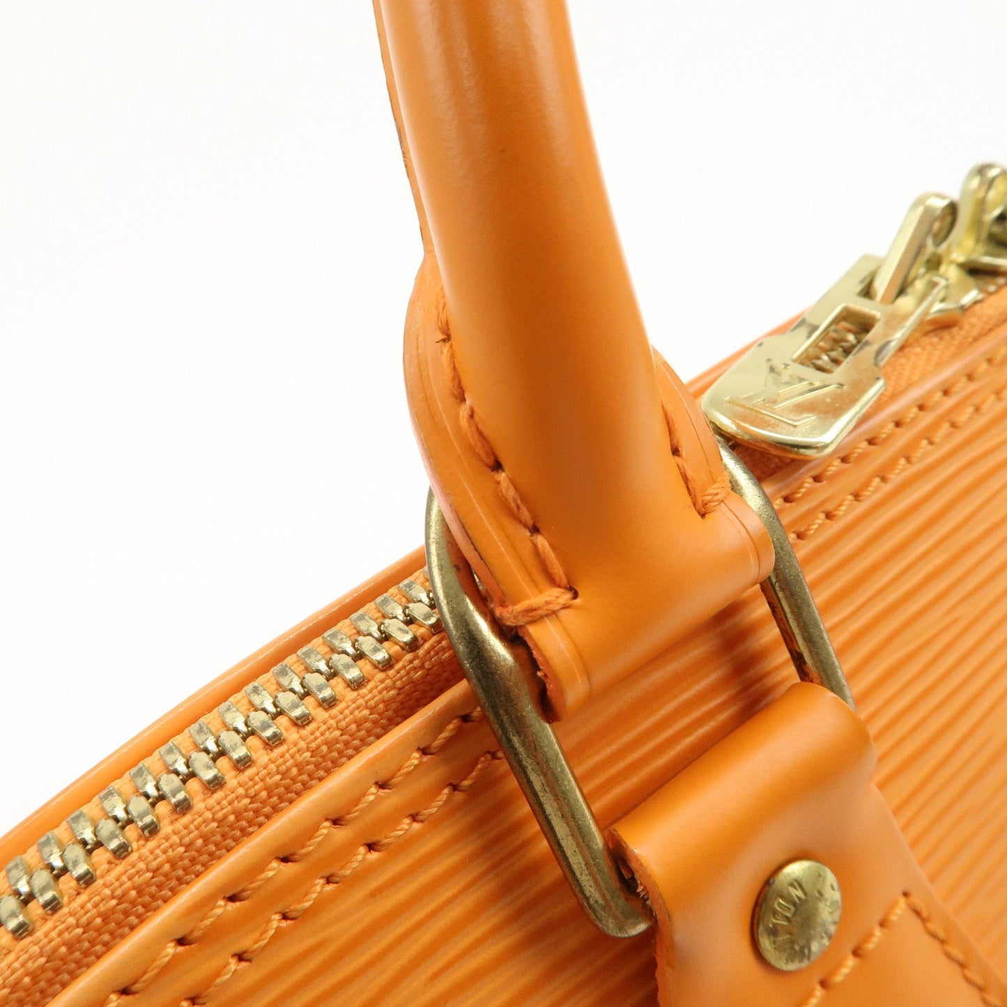 Louis Vuitton Epi Leather Alma PM Hand Bag Mandarin Orange M5124H【Pre-order】