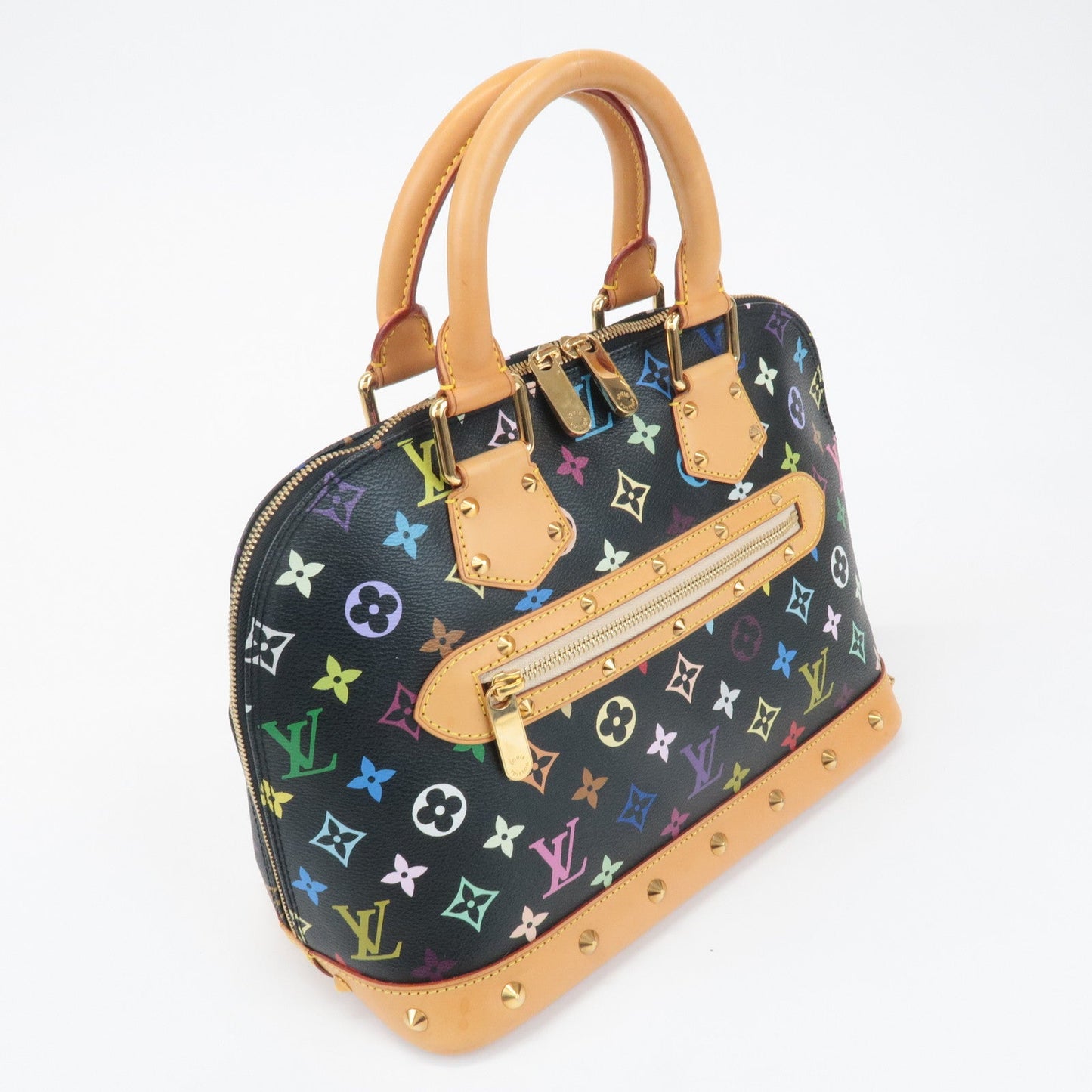 Louis Vuitton Monogram Multicolor Alma Hand Bag Noir M92646【Pre-order】