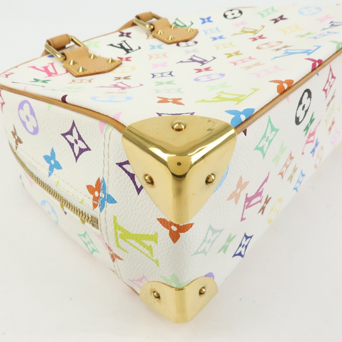 Louis Vuitton Monogram Multicolor Trouville Hand Bag Blanc M92663【Pre-order】