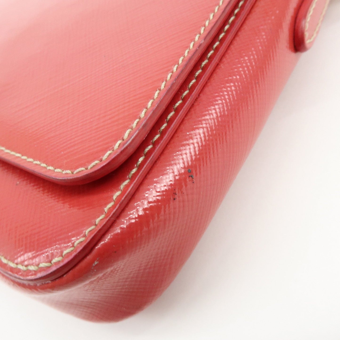 Prada Patent Leather 2Way Shoulder Chain Bag Hand Bag Pink【Pre-order】