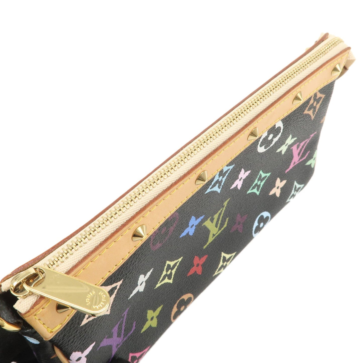 Louis Vuitton Monogram Multicolor Pochette Accessoires Noir M92648【Pre-order】