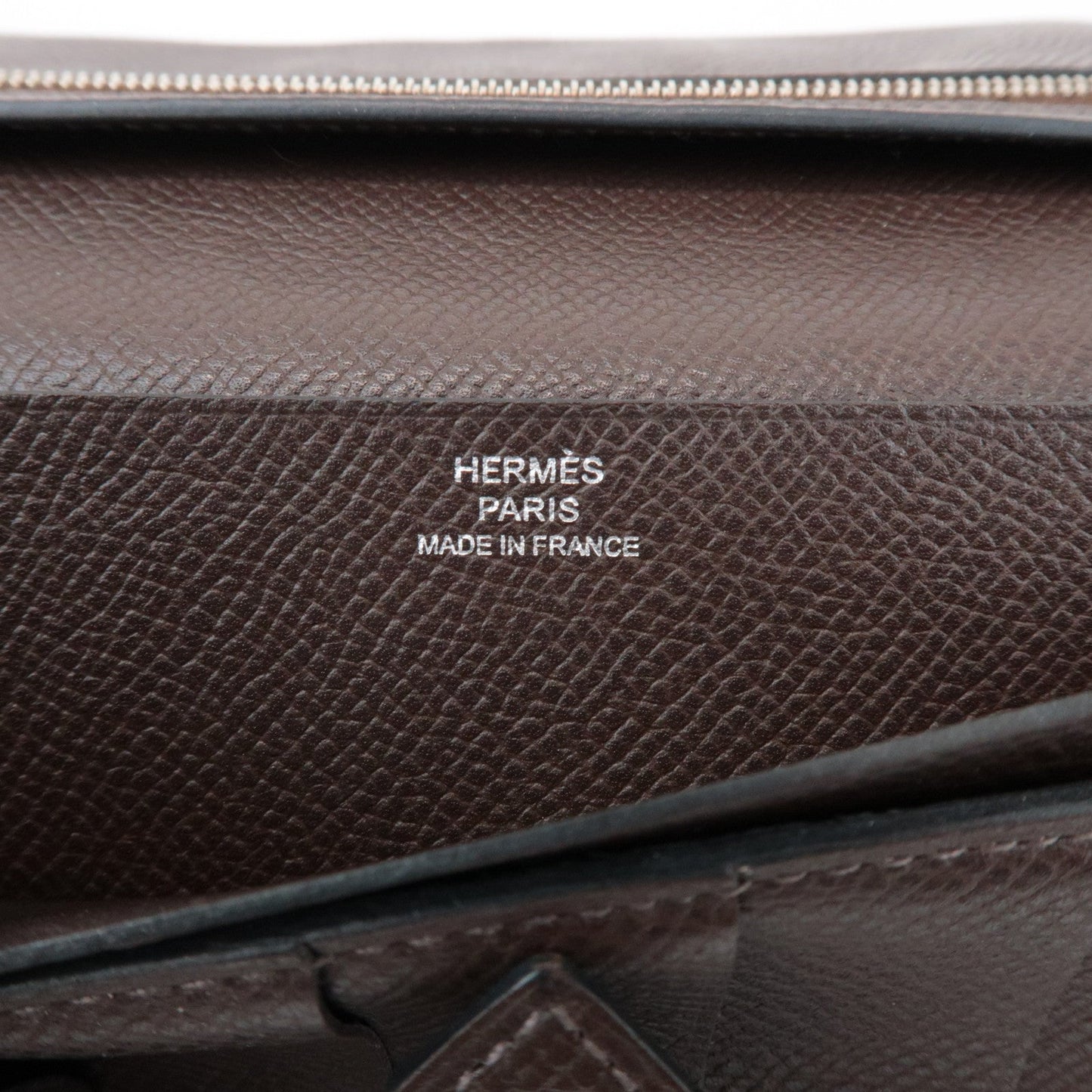 Hermes Veau Epsom Leather Soufflet Long Wallet【Pre-order】