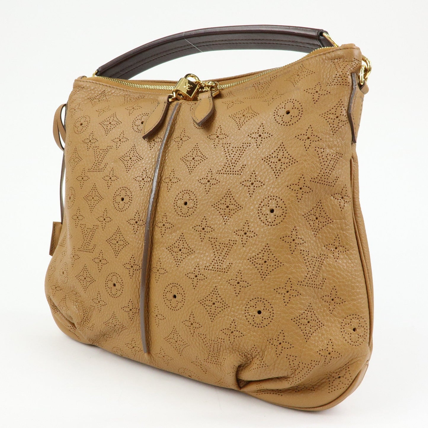 Louis Vuitton Monogram Mahina Selene MM Shoulder Bag Caramel M94214【Pre-order】