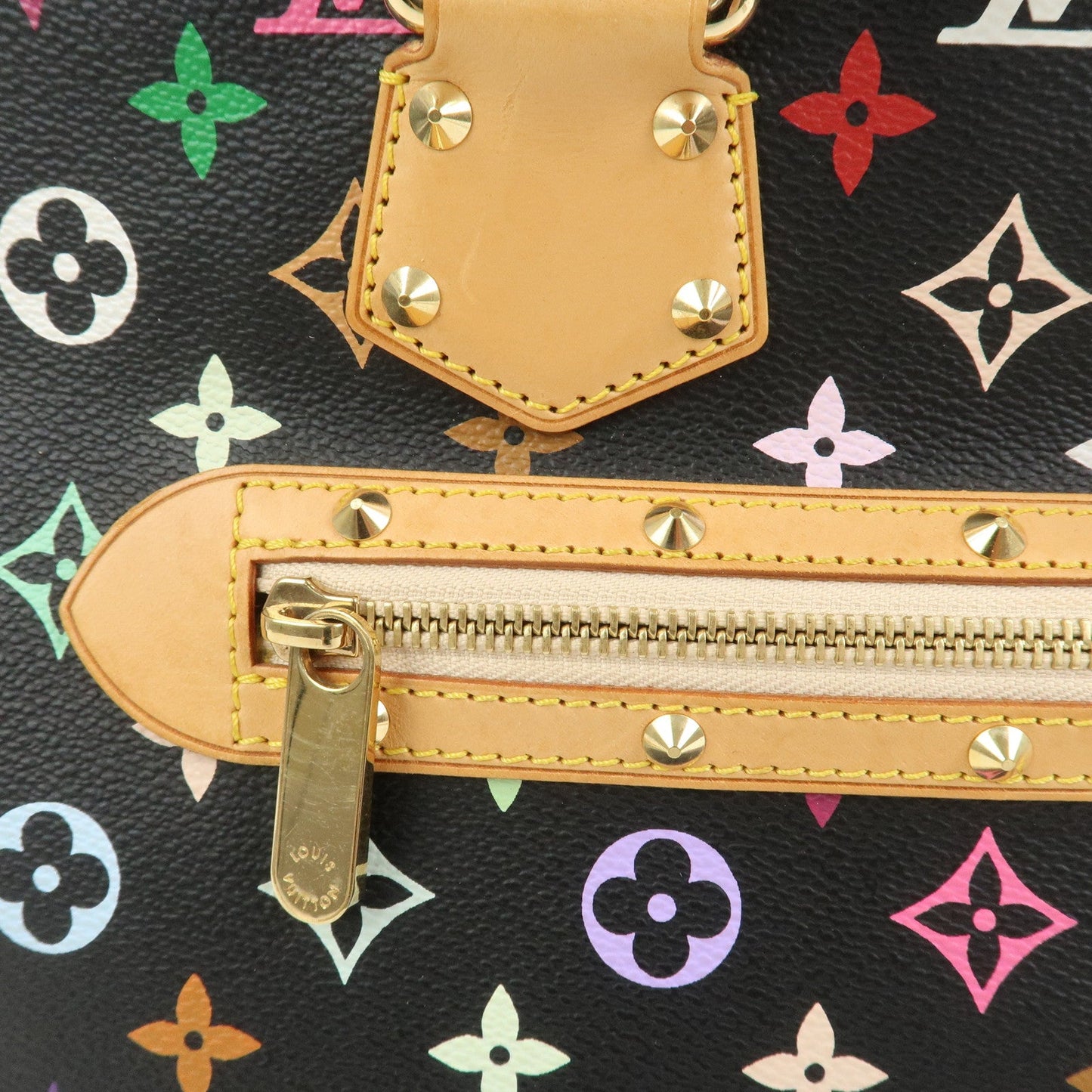 Louis Vuitton Monogram Multicolor Alma Hand Bag Noir M92646【Pre-order】