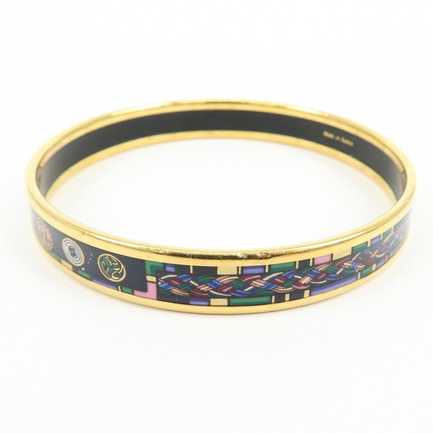 Hermes Email PM Gold Plated Bangle Bracelet【Pre-order】