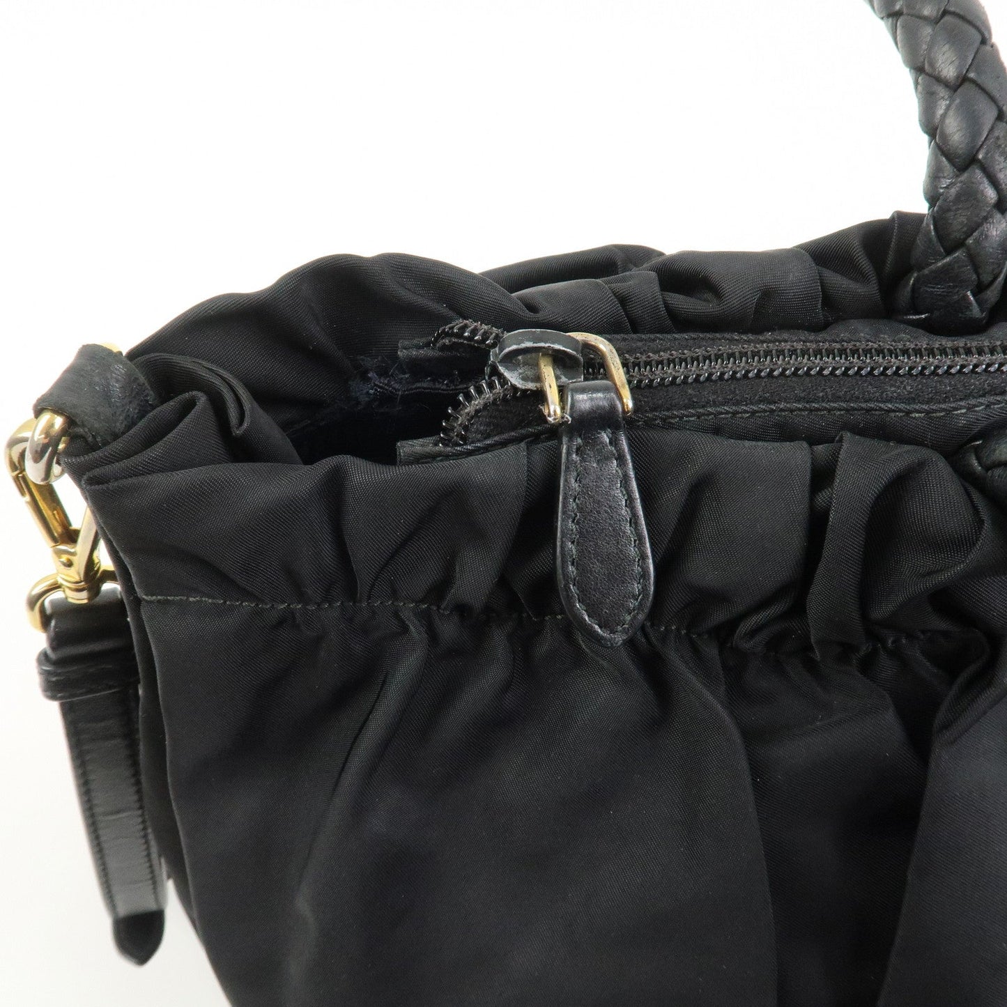 Prada Tessuto Nylon Leather 2Way Bag Tote Bag Shoulder Bag BN1845【Pre-order】