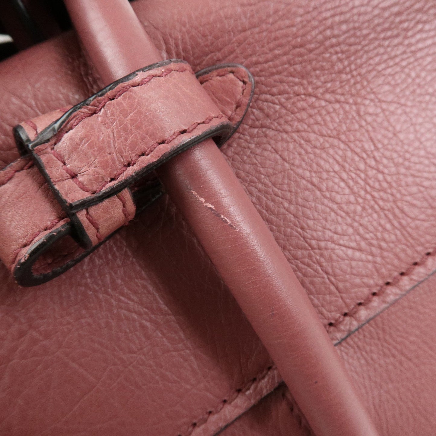 Prada Logo Leather 2Way Bag Hand Bag Shoulder Bag Pink BN2665【Pre-order】