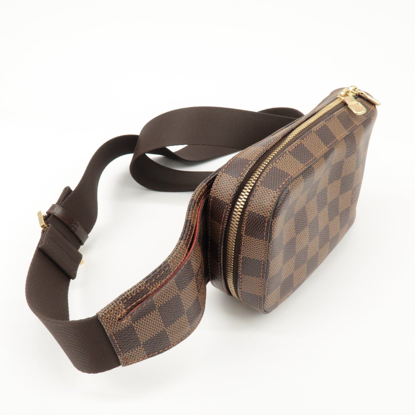 Louis Vuitton Damier Ebene Geronimos Crossbody Bag Waist Bag N51994 Used【Pre-order】