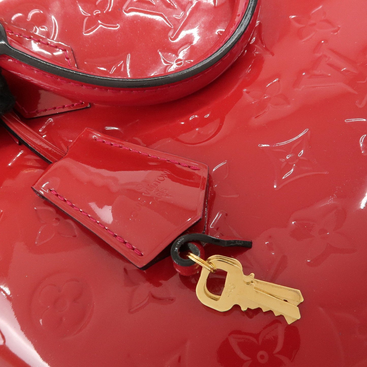 Louis Vuitton Monogram Vernis Alma PM Hand Bag Rose Indien M91770【Pre-order】