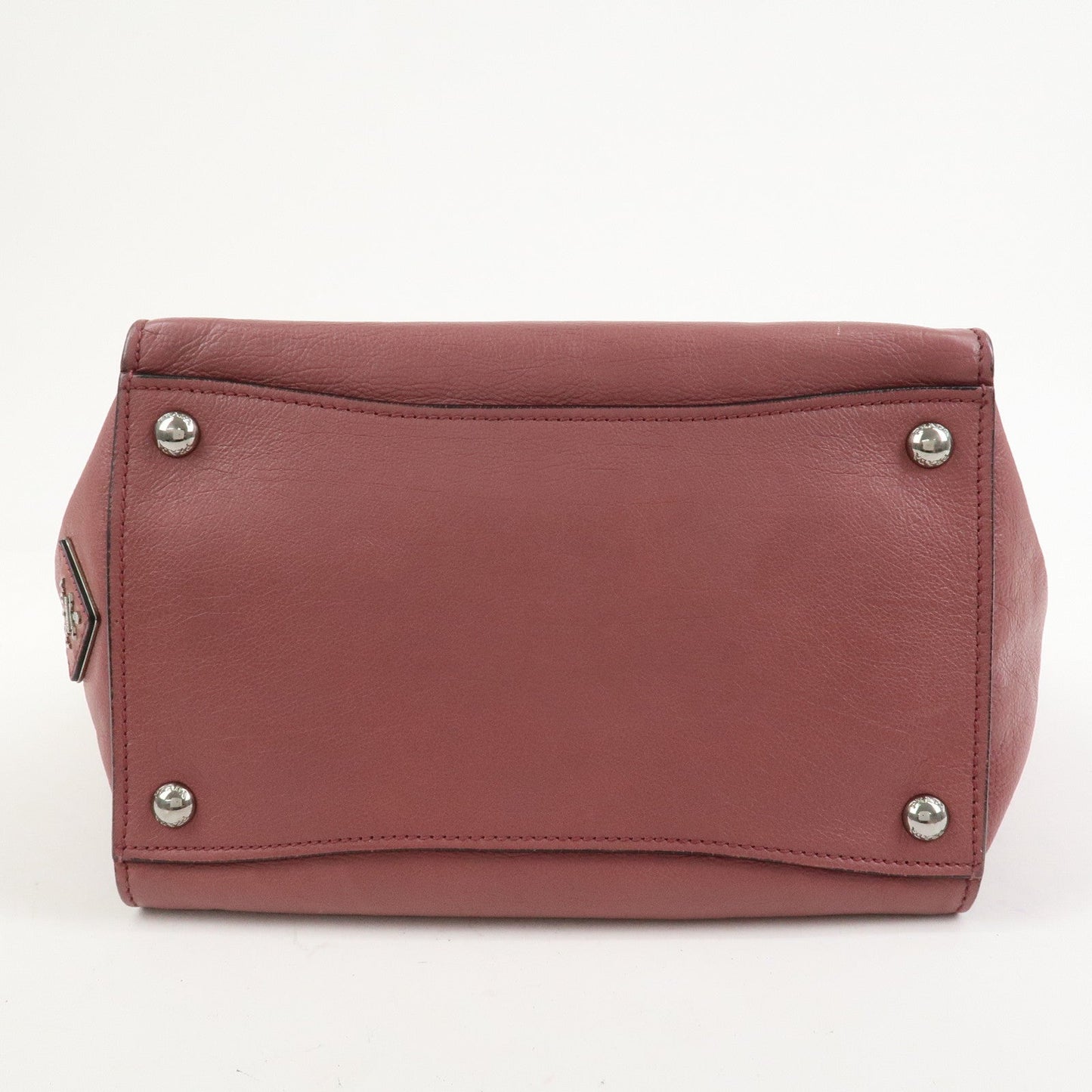 Prada Logo Leather 2Way Bag Hand Bag Shoulder Bag Pink BN2665【Pre-order】