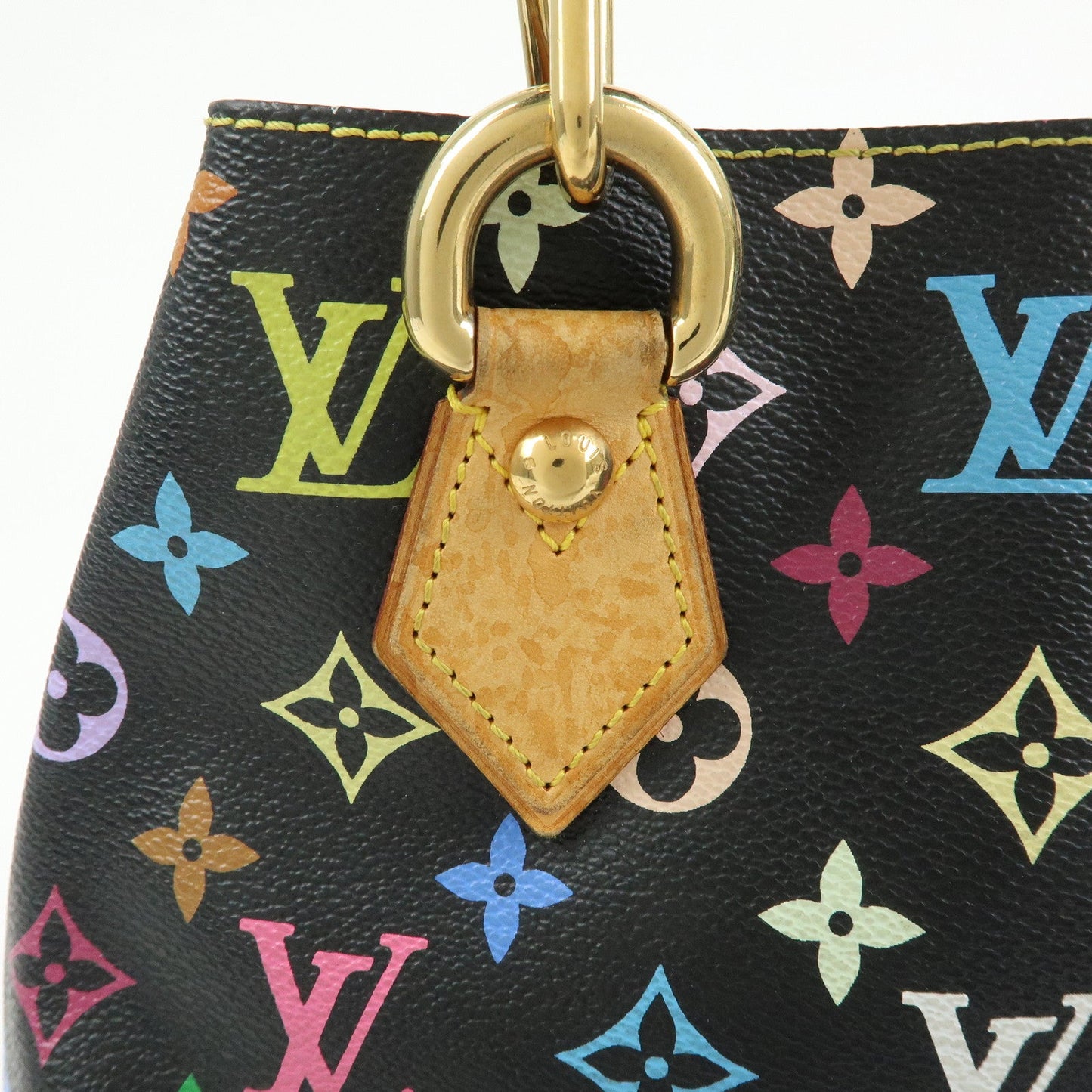 Louis Vuitton Monogram Multicolor Audra Hand Bag Noir Black M40048【Pre-order】
